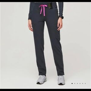 Figs Yola skinny scrub pants, XS tall, night sky, worn twice